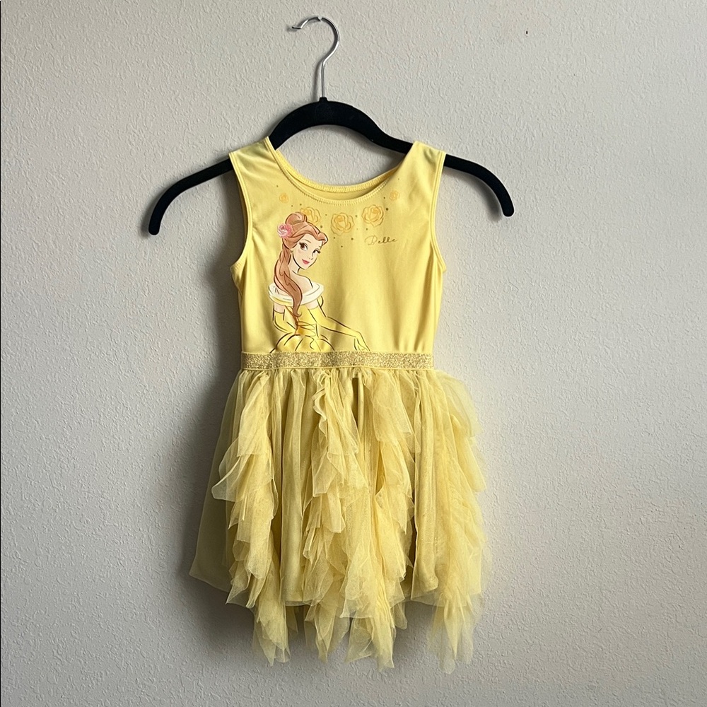 Disney Belle Yellow Tulle Dress